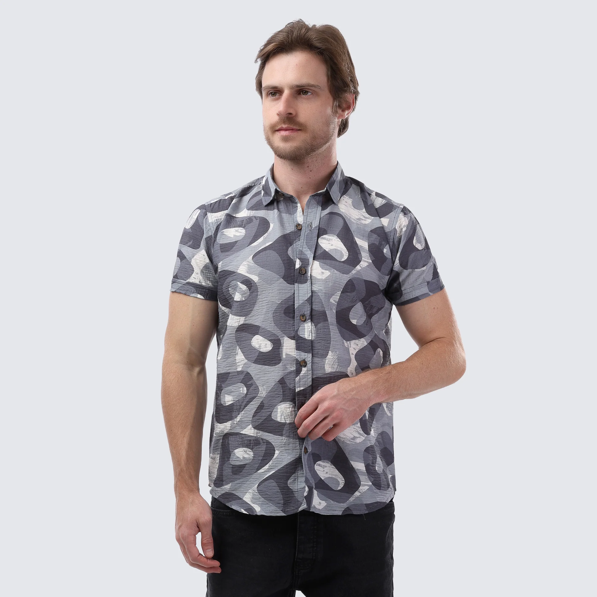 Huawie Half-Sleeve Shirt - Image 12