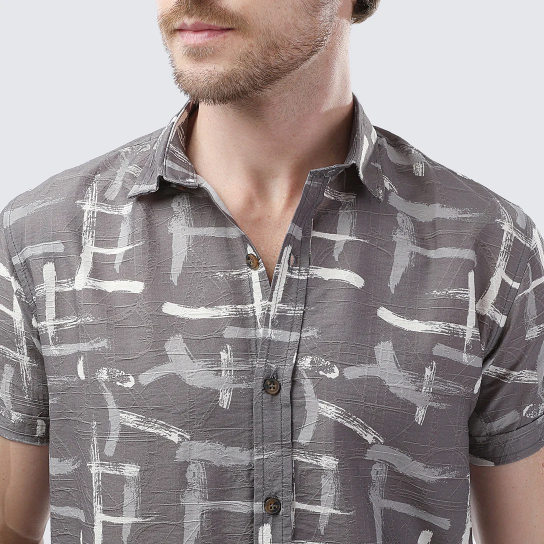 Huawie Half-Sleeve Shirt - Image 15