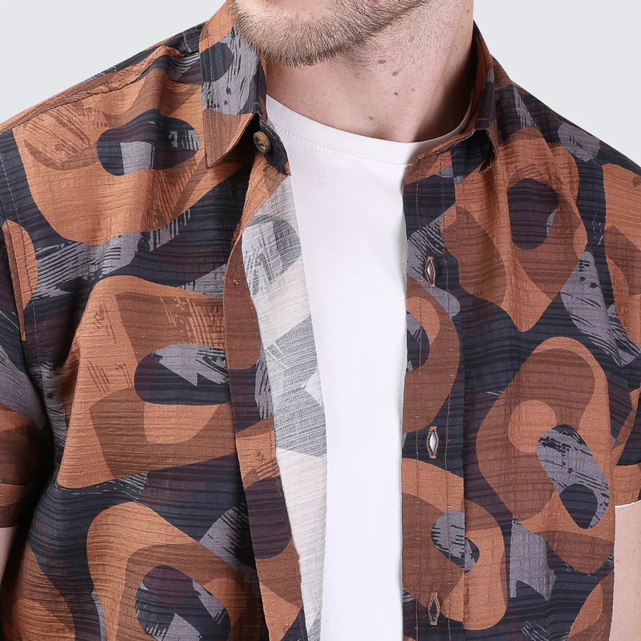 Huawie Half-Sleeve Shirt - Image 6
