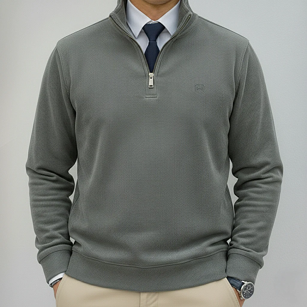 Quarter Zip Sweatshirt - Image 3
