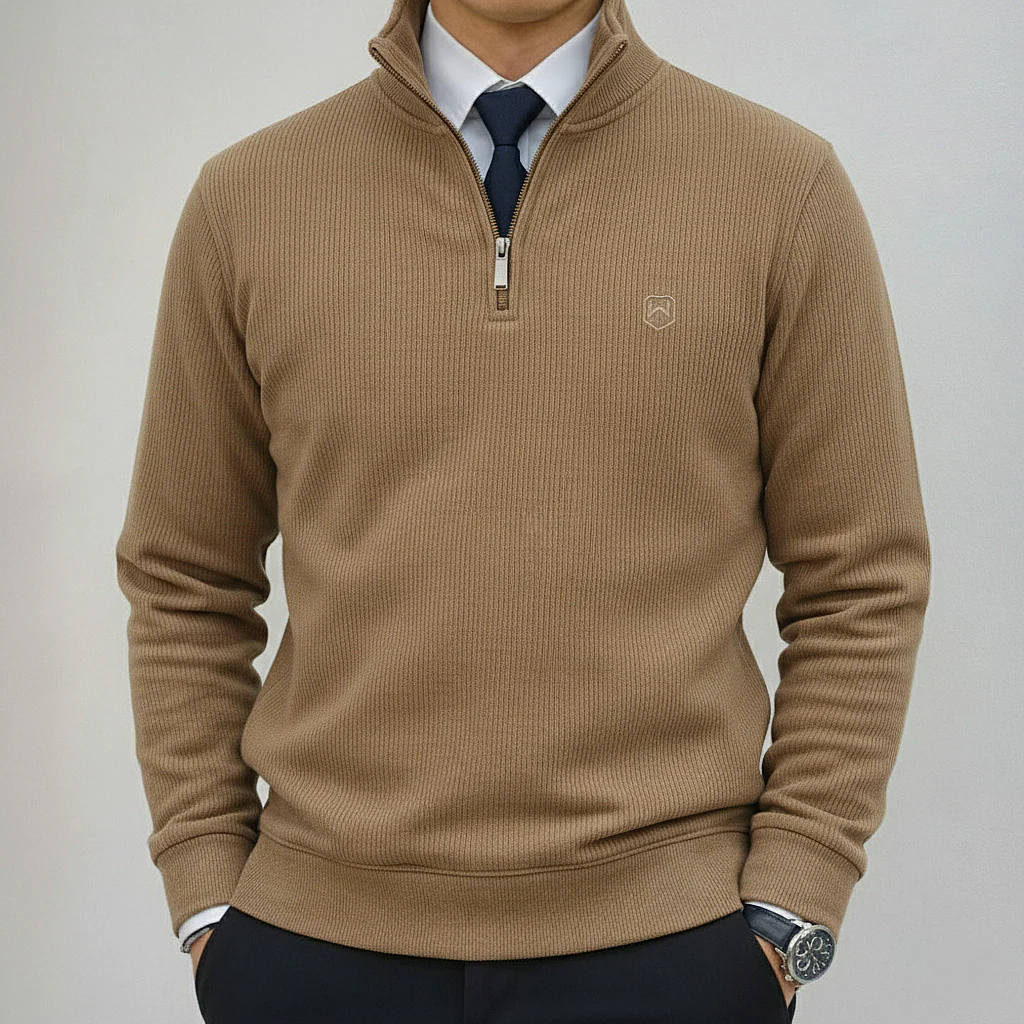 Quarter Zip Sweatshirt - Image 4