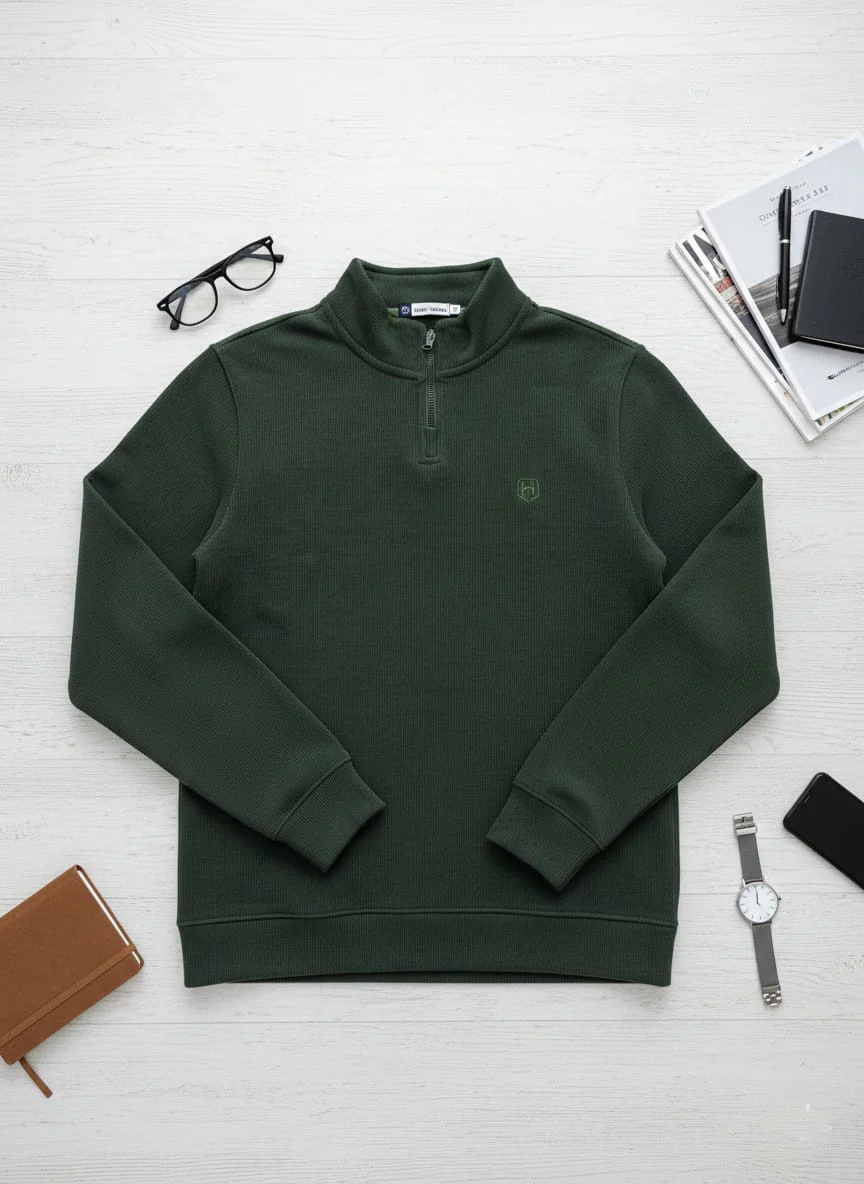 Quarter Zip Sweatshirt - Image 9